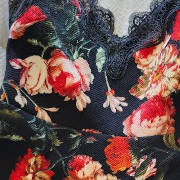 ANTHROPOLOGIE FOXIEDOX AUTUMNAL SLIP DRESS sz S - Picture 12 of 12